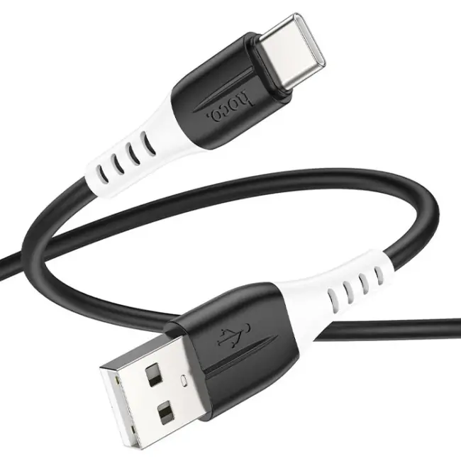 HOCO X82 Type-C to USB 3A Hızlı Silikon Data ve Şarj Kablosu-(5775)