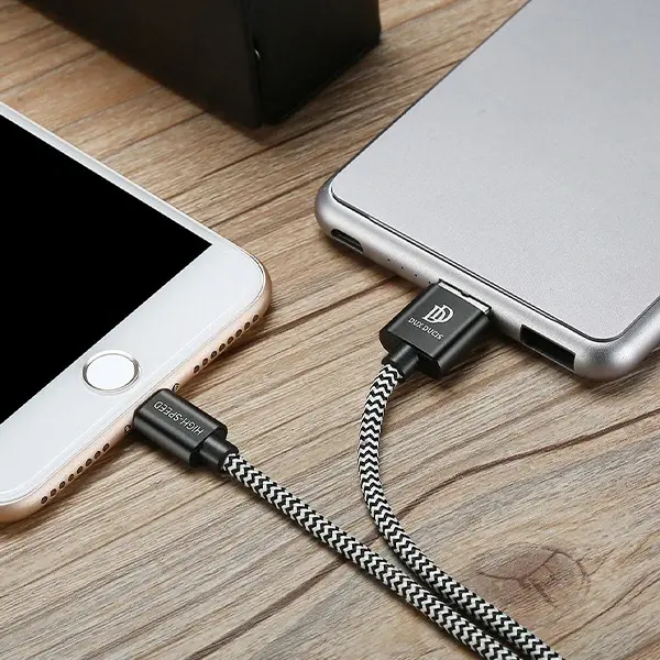 Dux Ducis K-One Cable İPhone  Usb Şarj Kablosu 1 METRE-(5775)