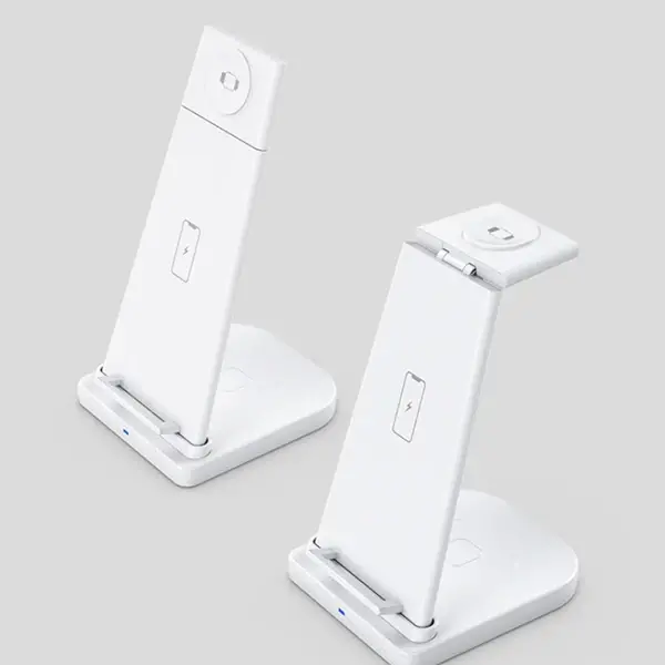 ALLY 15W 3in1 Şarj Standı Wireless Kablosuz Şarj iPhone+iWatch+AirPods YM-UD21-(5775)