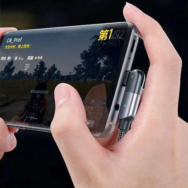 ALLY 60W UsB Type-C Pd  Hızlı Şarj Kablosu 2metre Döner Başlıklı Kablo-(5775)