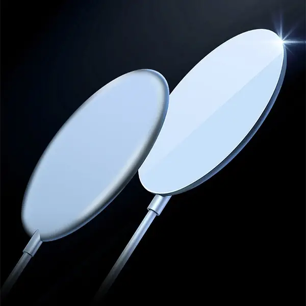 USAMS Magsafe 15W iPhone 15-14 -13-12 İçin Ultra İnce Mıknatslı Kablosuz Wireless Şarj  US-CD155-(5775)