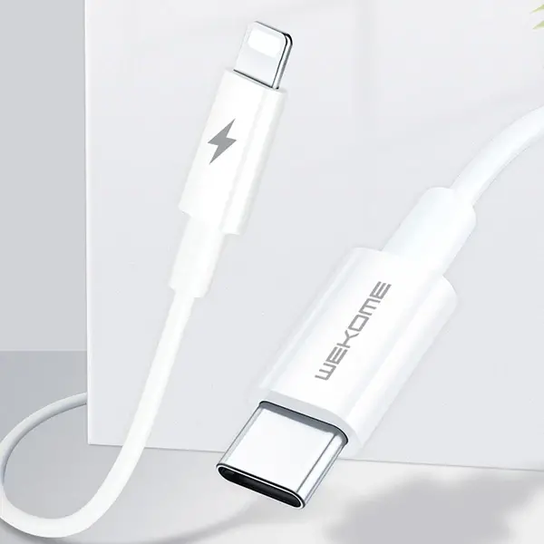 Wekome TYPE-C TO iPhone PD 20W Hızlı Şarj Kablosu 1.2M-(5775)