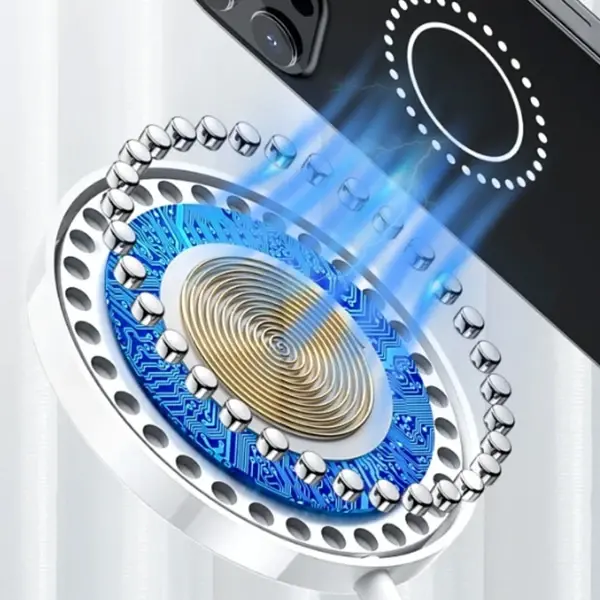 Wekome Magsafe 15W Ultra İnce Mıknatıslı Kablosuz Wireless Şarj-(5775)