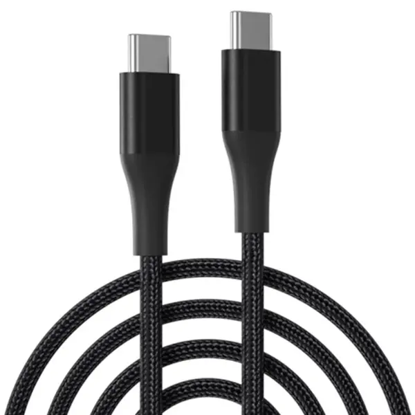 ALLY PD 100W 5A Hızlı Şarj Usb Type-C Kablo 1Metre Kevlar Kablo-(5775)