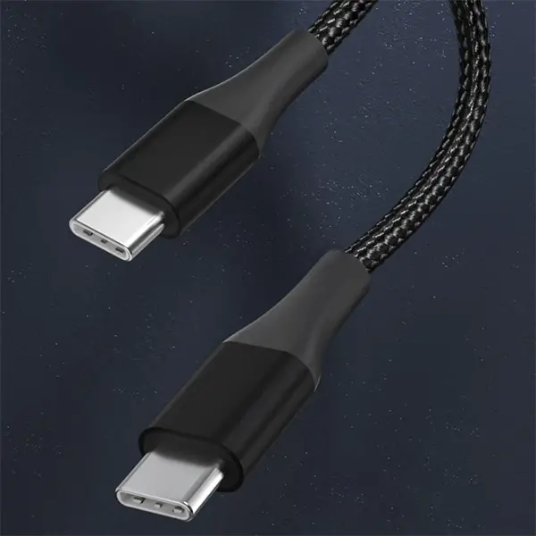 ALLY PD 100W 5A Hızlı Şarj Usb Type-C Kablo 1Metre Kevlar Kablo-(5775)