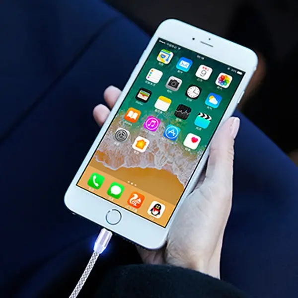 ALLY 2M Magnetic-Miknatisli Usb Sarj Kablosu 3 Baslik(iPhone+Type-C+Micro-(5775)