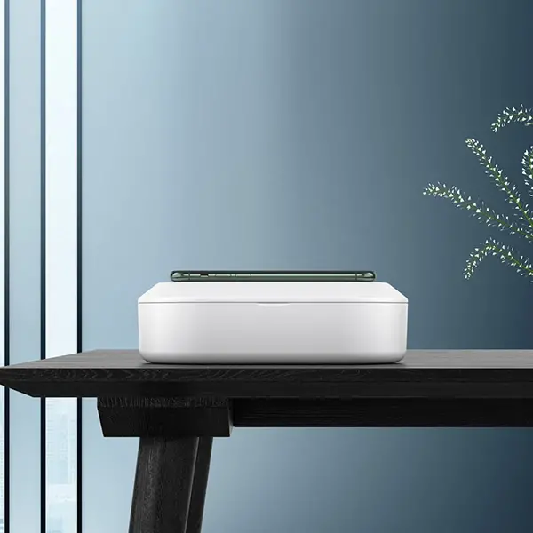 ALLY 15W Hızlı Kablosuz Wireless Şarj+Ultraviyole Sterilizer- Uv box-(5775)
