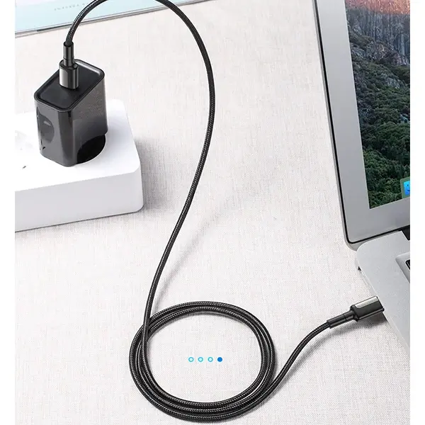 KUULAA Type C Type-C PD 60W QC4.0 Hızlı Şarj ve Data Kablosu 1Metre-(5775)