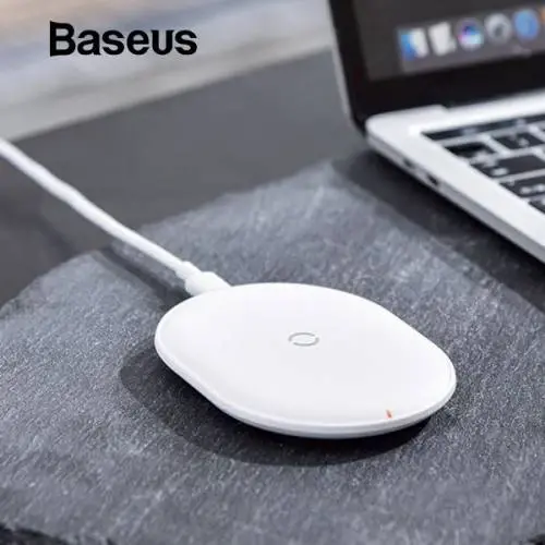 Baseus Cobble 15W wireless Kablosuz Şarj Cihazı İPhone 12-11XS MAX XR 8-(5775)