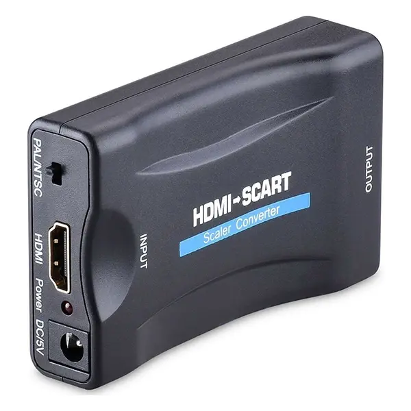 Ally 1080P Scart HDMI Dönüştürücü Ses Video Adaptörü-SİYAH-(5775)