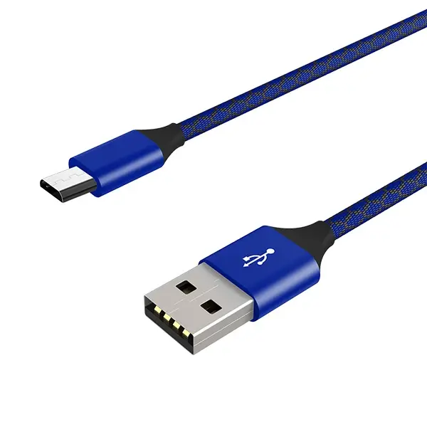 Ally Android Micro Usb 3.0A Hızlı Halat Usb Şarj Kablosu 1MM-(5775)