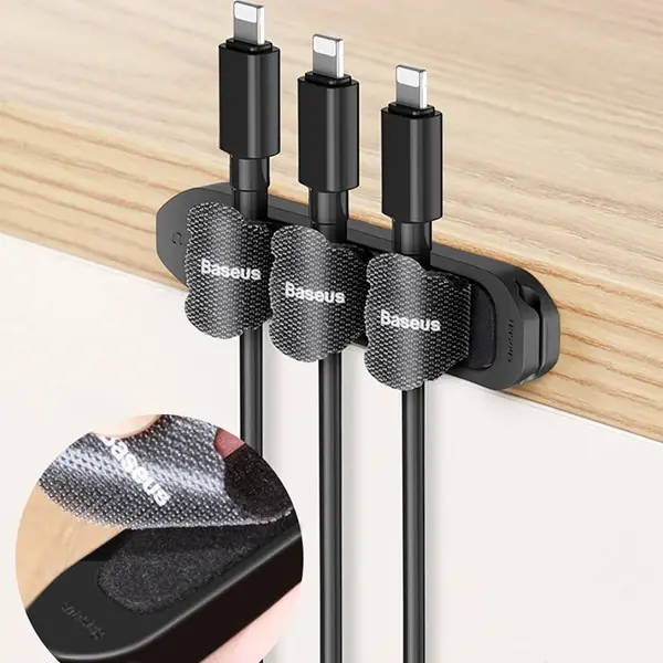 Baseus Cable Fixer Kit Kablo Organizatör Tutucu Ve Ayrıştıcı-(5775)