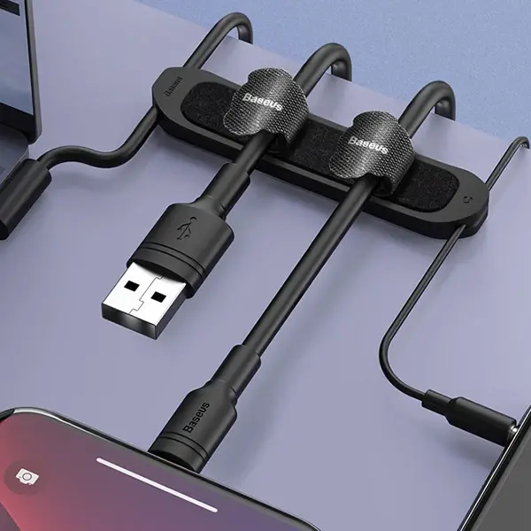 Baseus Cable Fixer Kit Kablo Organizatör Tutucu Ve Ayrıştıcı-(5775)