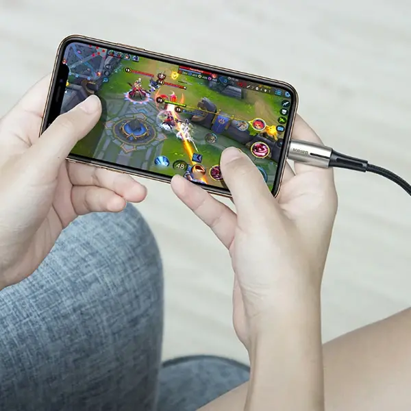 Baseus Waterdrop Type-C To İPhone PD18W Hızlı Şarj Kablosu 1.3M-(5775)