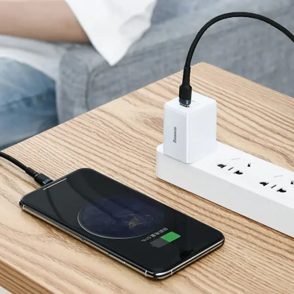 Baseus Cafule Series Type-C To İPhone PD18W Hızlı Şarj Kablosu 1Metre-(5775)