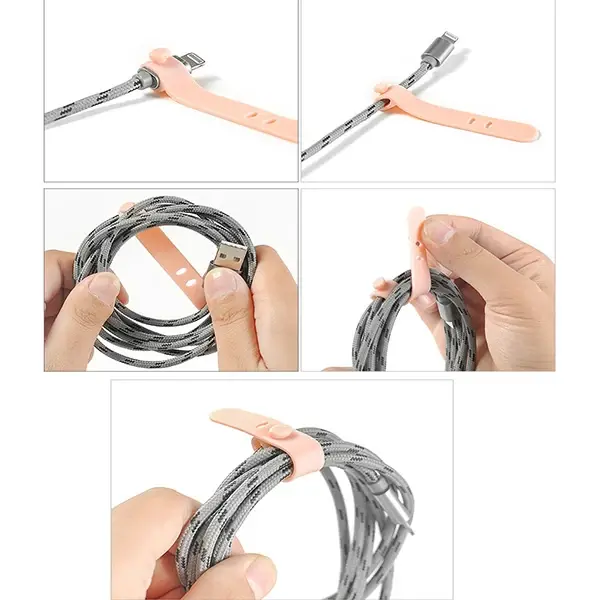 Ally  Kablo Düzenleyici  Tutucu 4 Lü Paket Set-(5775)