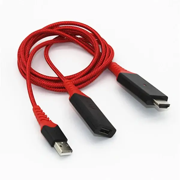 1080p Hdmi 2 İn1 Cast Telefondan Tv Wireless Dönüştürücü Adaptör-(5775)