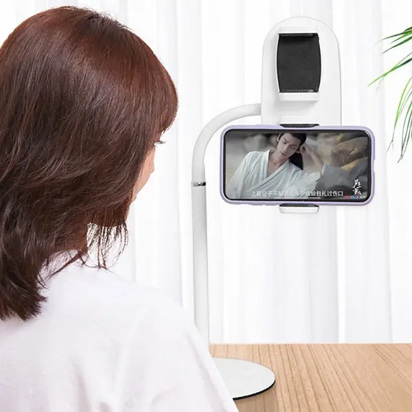 ALLY Masa Üstü 2 Telefon Tutucu Stand YoutuberCanlı Yayın Selfie TikTok Makeup-(5775)