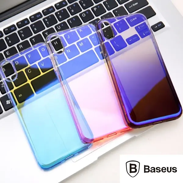 Baseus İphone Xr 6.1 Glow Case Şeffaf Silikon Kılıf-(5775)
