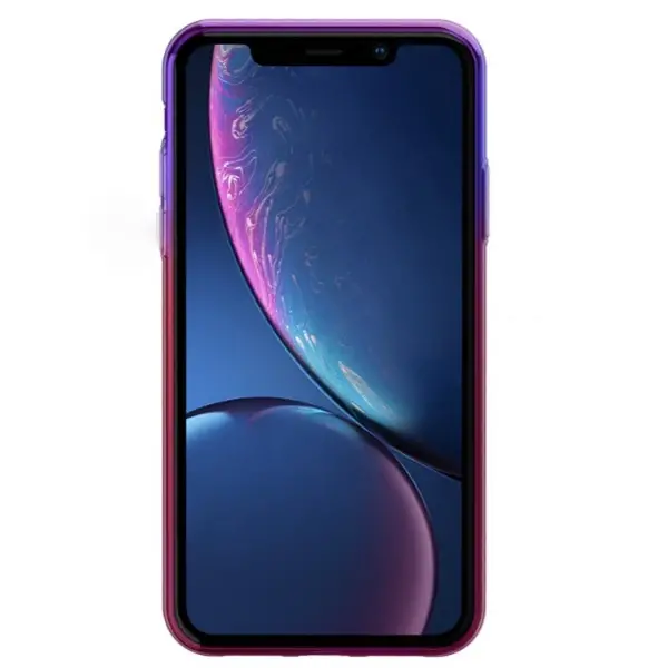 Baseus İPhone Xs Max Glow Case Şeffaf Silikon Kılıf-(5775)