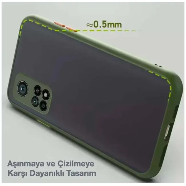 Xiaomi Mi 10T - Mi 10T Pro Kamera Korumalı Premium Silikon Kılıf-(5775)