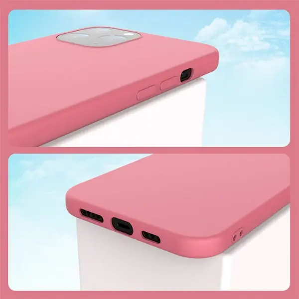 iPhone 12 Mini  5.4 Lansman Kılıf İçi Kadife Soft Silikon Kılıf-(5775)