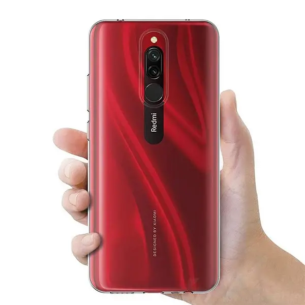 Xiaomi Redmi 8 Kamera Korumalı Silikon Kılıf-(5775)