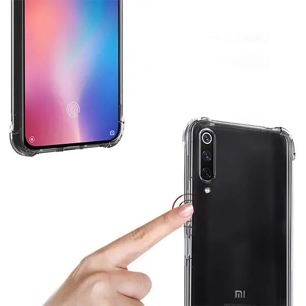 Xiaomi Mi 9 Pro 5G Anti-Drop Darbe Emici Silikon Kılıf-(5775)