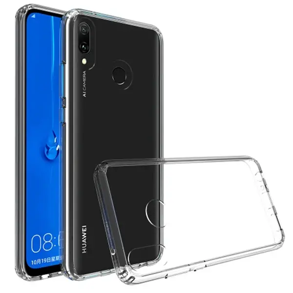 Huawei Y7 2019Y7 Prime 2019 Anti-Drop Darbe Emici Silikon Kılıf-(5775)