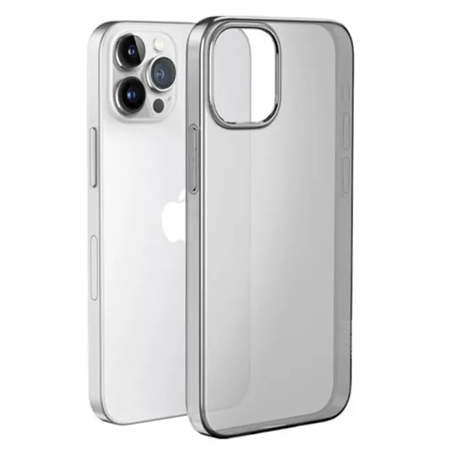 HOCO Light Series TPU iPhone 15 Pro Max Şeffaf Kılıf-(5775)