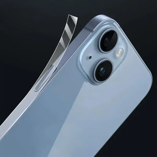 ALLY iPhone 14 Pro Hidrojel Hayalet Yan Alt Üst Kaplama Koruyucu Film-(5775)