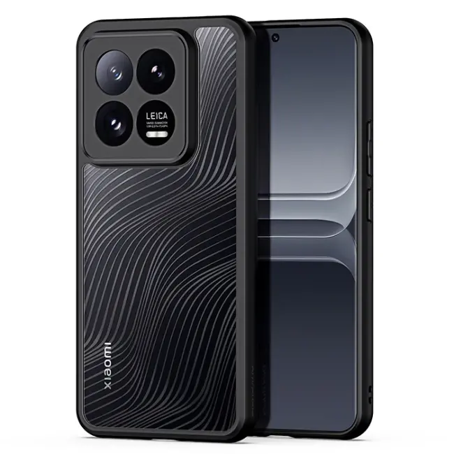 Dux Ducis Xiaomi 14 Pro Aimo Series Premium Buzlu Sert PC-TPU Kılıf-(5775)