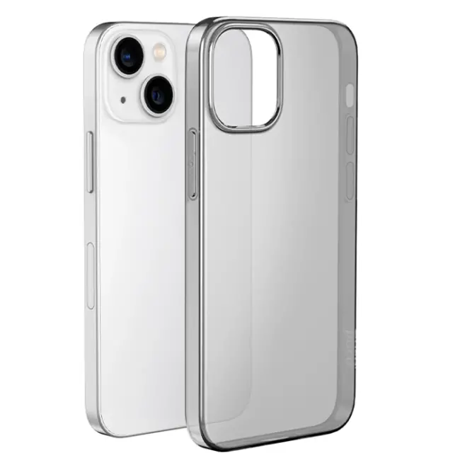 HOCO Light Series TPU iPhone 15 Plus Şeffaf Kılıf-(5775)