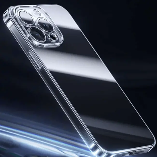 Baseus iPhone 15 Plus Corning Serisi Silikon Kılıf + Tempered Ekran Koruyucu Set-(5775)