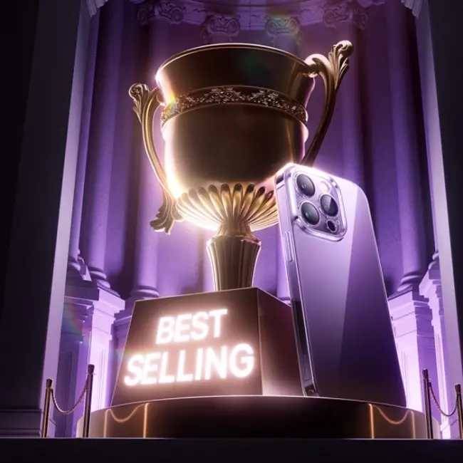 Baseus iPhone 15 Pro Max Lucent Serisi Ultra İnce Transparan Kılıf-(5775)