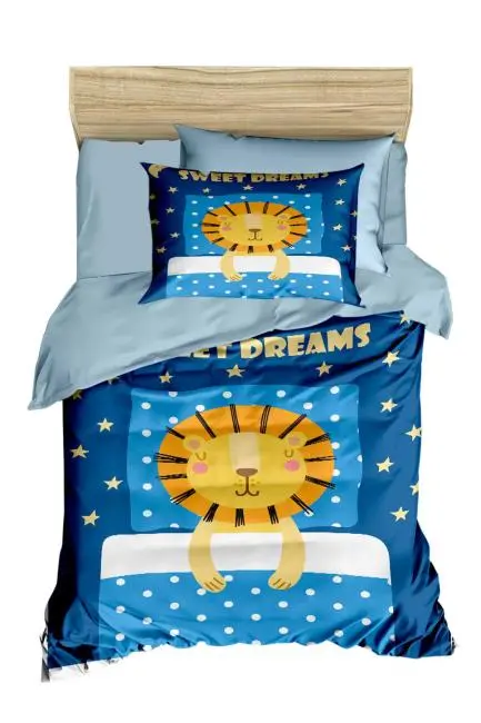 Yenidoğan Erkek Bebek Nevresim Takımı %100 Pamuklu Sweet Dreams