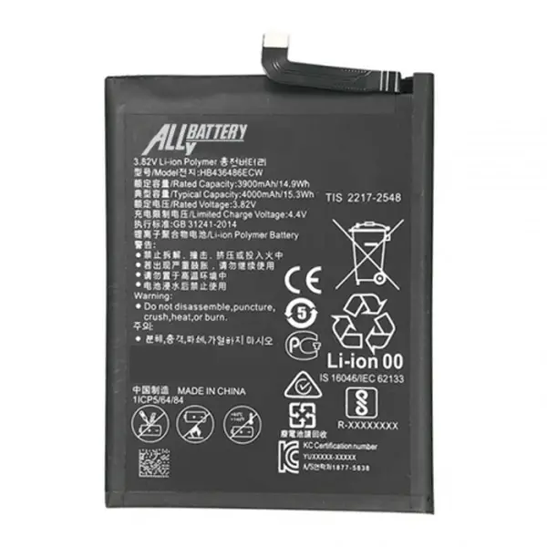 ALLY Mate 10Mate 10 ProP20 Pro Pil Batarya Hb436486ecw-(5775)