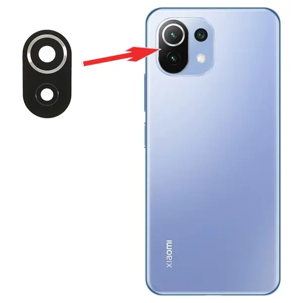 Xiaomi Mi 11 Lite Kamera Lens Camı-(5775)