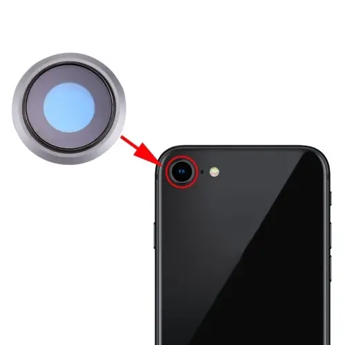 İPhone 8 Kamera Lens Kapak Full-(5775)