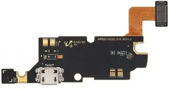 Sm Galaxy Note N7000 İ9220 İçin Şarj Soket Ve Mikrofon Filmi-(5775)