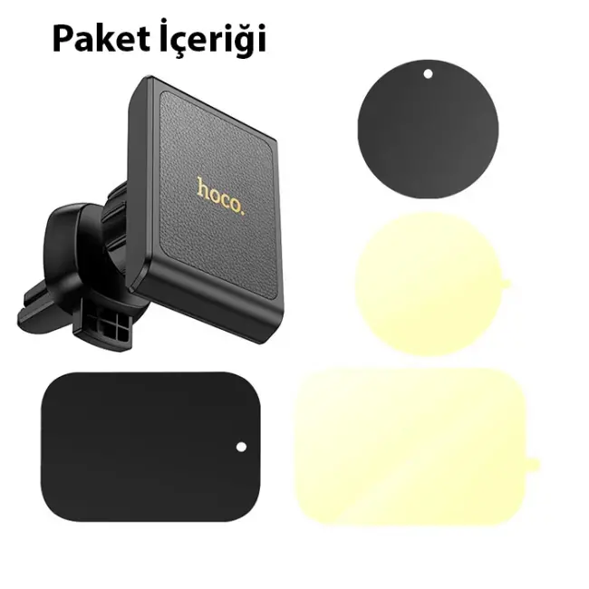 Hoco H46 Klima Havalandırma Bölmesi Magsafe Manyetik Araç İçi Telefon Tutucu-(5775)