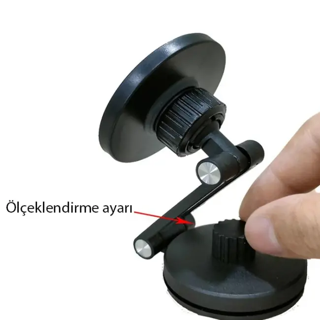 Ally LE-07 Torpido Üstü Araç İç Ve Masa Üstüi Magsafe Telefon Tutucu-(5775)