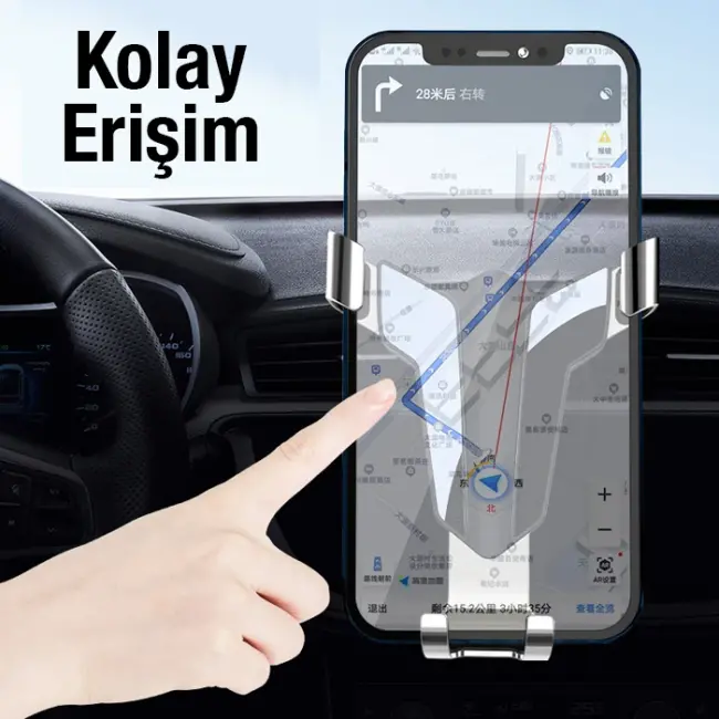 ALLY Araç Havalandırma Bölmesi  Telefon Tutucu Big Swordman-(5775)