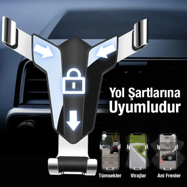 ALLY Araç Havalandırma Bölmesi  Telefon Tutucu Big Swordman-(5775)