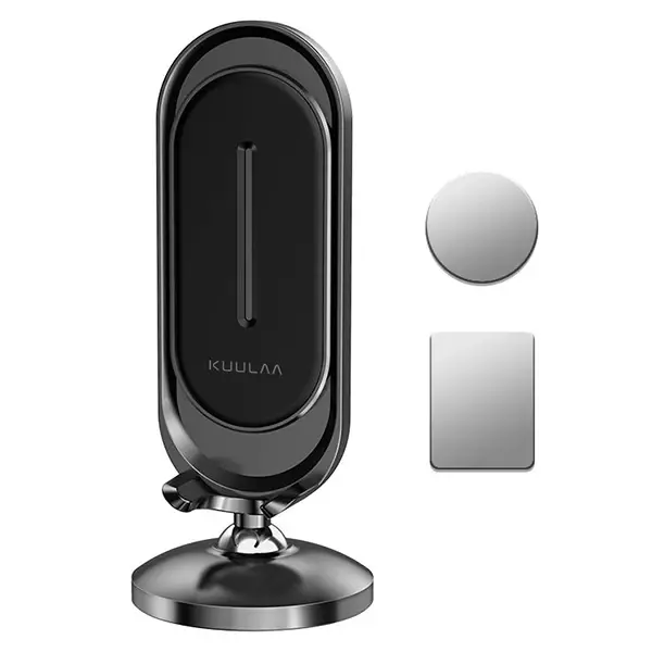 KUULAA Universal Mıknatıslı Standlı Cep Telefon Araç Tutucu Aluminum-(5775)