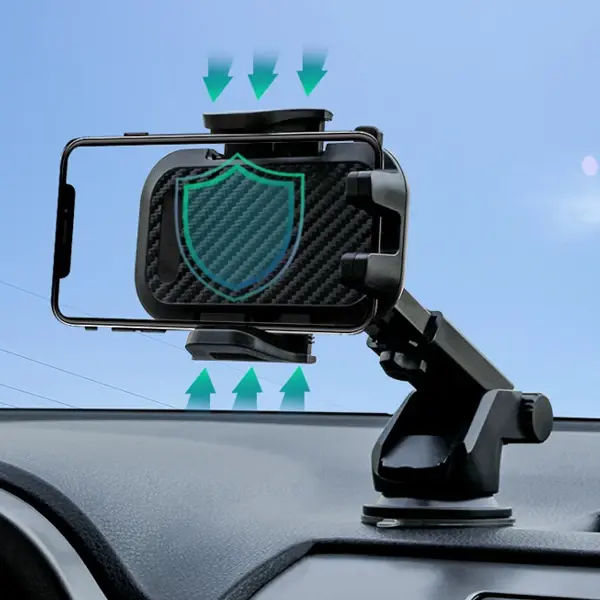 ALLY 2in1 Torpido Üstü Teleskopik Ve Ya Havalandırma Araç Telefon Tutucu-(5775)