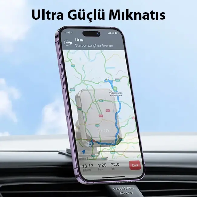 HOCO H25 Araç İçi Torpido Üstü Manyetik Telefon Tutucu-(5775)