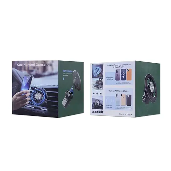 Ally HL-153A Mıknatıslı Araç Havalandırma Telefon Tutucu-(5775)