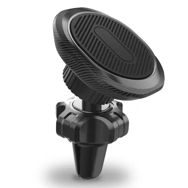 Ally ML172 Araç Klima Havalandırma Bölmesi Manyetik Yuvarlak Telefon Tutucu-(5775)