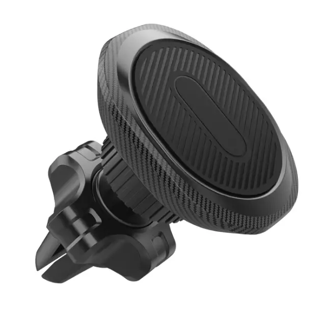 Ally ML172 Araç Klima Havalandırma Bölmesi Manyetik Yuvarlak Telefon Tutucu-(5775)